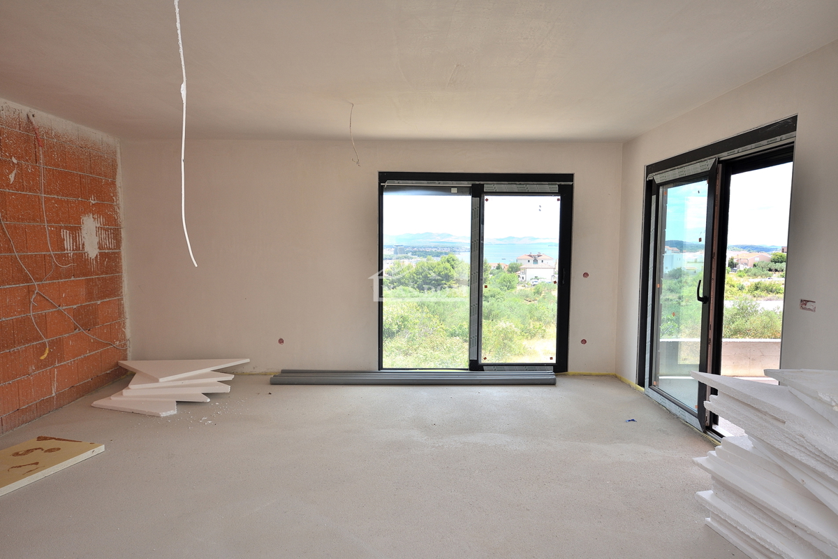 Vodice - **NUOVA COSTRUZIONE** Casa S1 con piscina, vista mare
