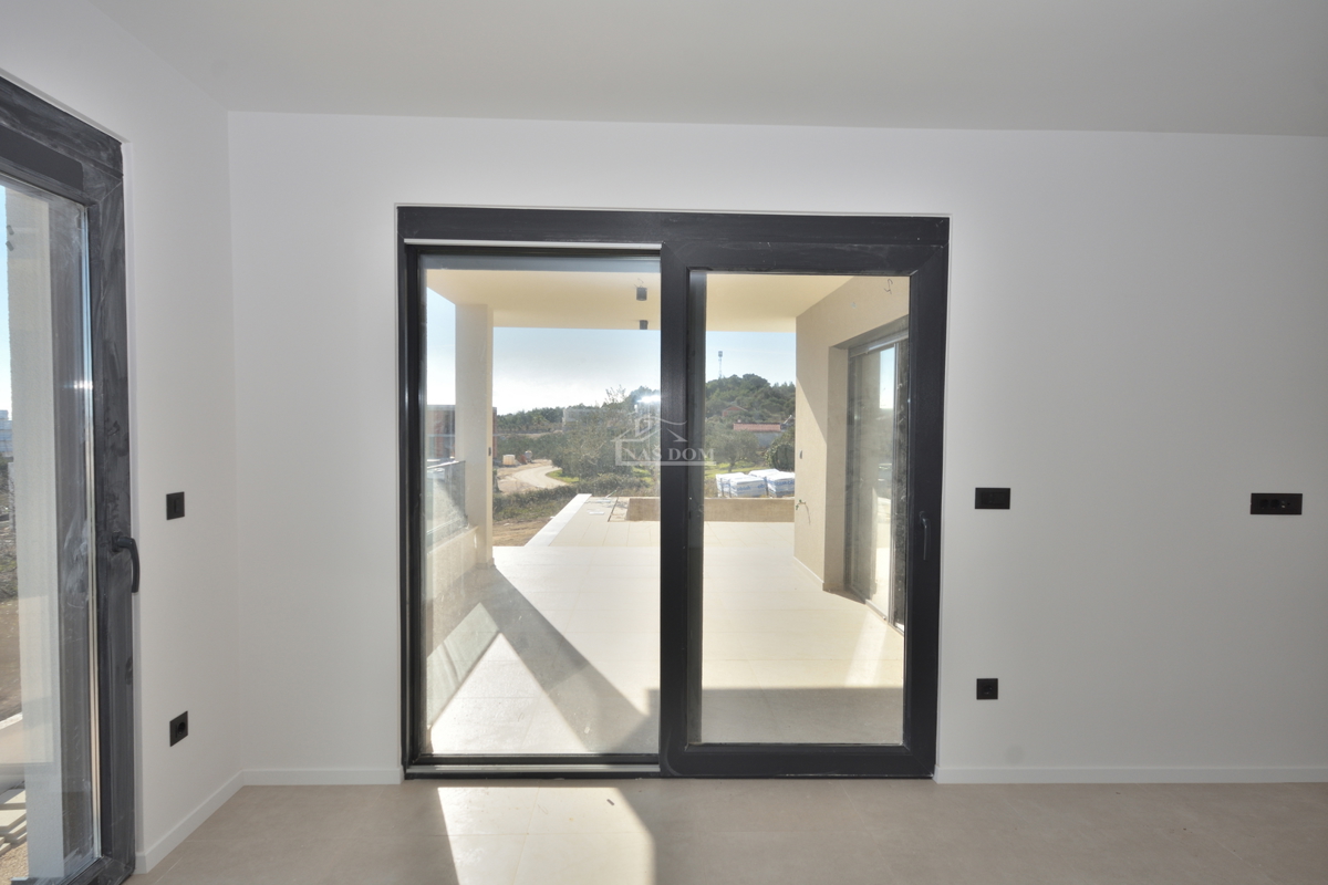 Vodice - Doppia casa S1 con piscina, vista mare