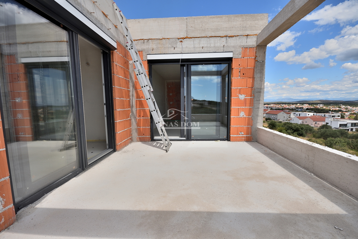 Vodice - **NUOVA COSTRUZIONE** Casa S1 con piscina, vista mare