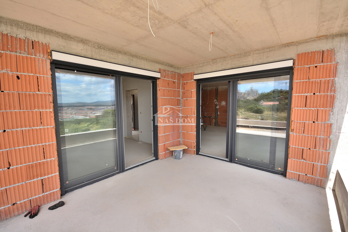 Vodice - **NUOVA COSTRUZIONE** Casa S1 con piscina, vista mare