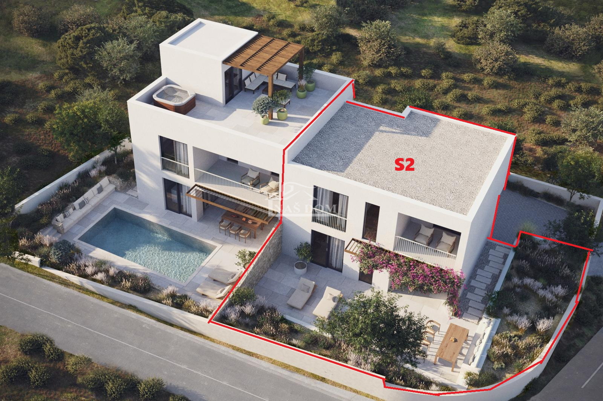 Villa bifamiliare su due piani *S2*, Nuova costruzione