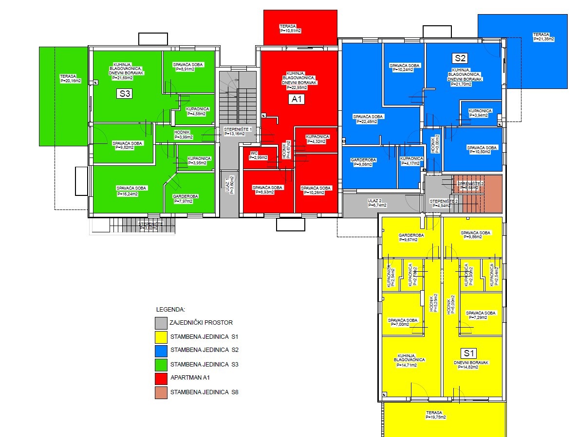 Vodice - Appartamento di lusso S3 con giardino e garage, posizione top