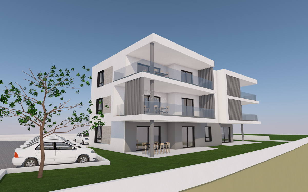Appartamento di lusso con due camere da letto S1 con ampio giardino a Tribunj – 250 m dal mare