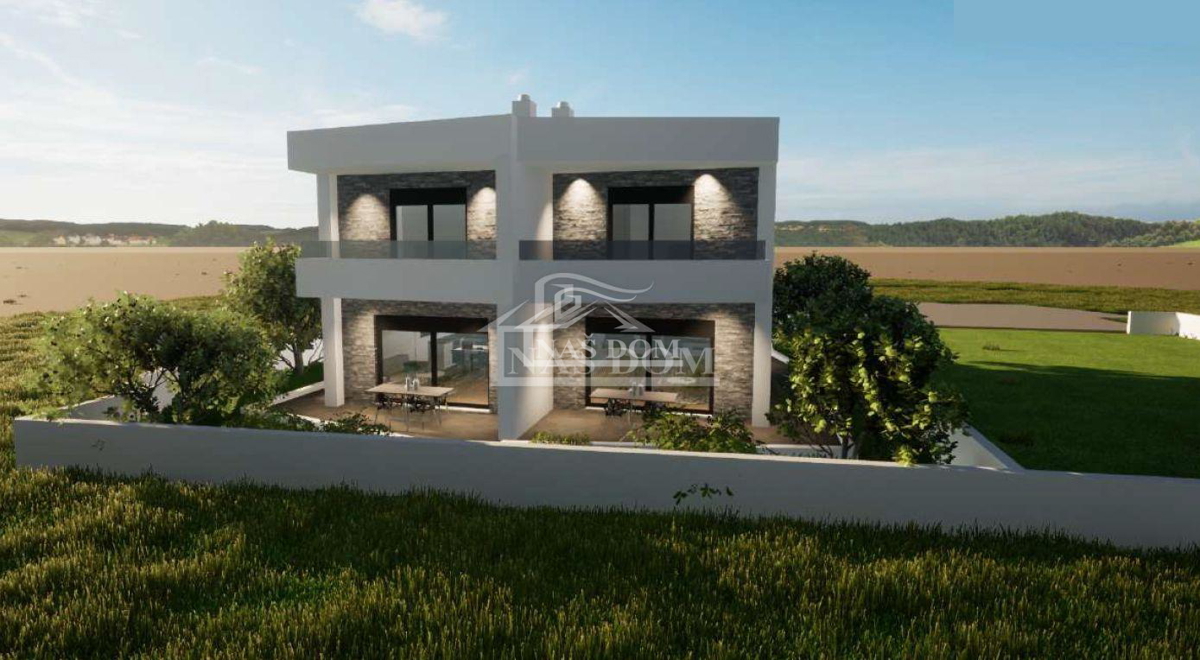 Vodice - **NUOVA COSTRUZIONE** S1 casa in una posizione tranquilla, a 600 m dalla spiaggia