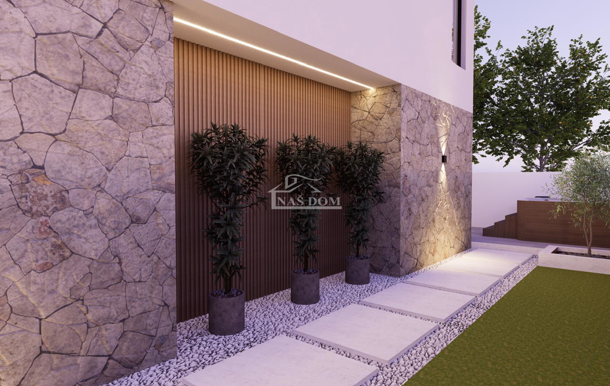 Vodice - Appartamento di lusso su due livelli S1, posizione tranquilla