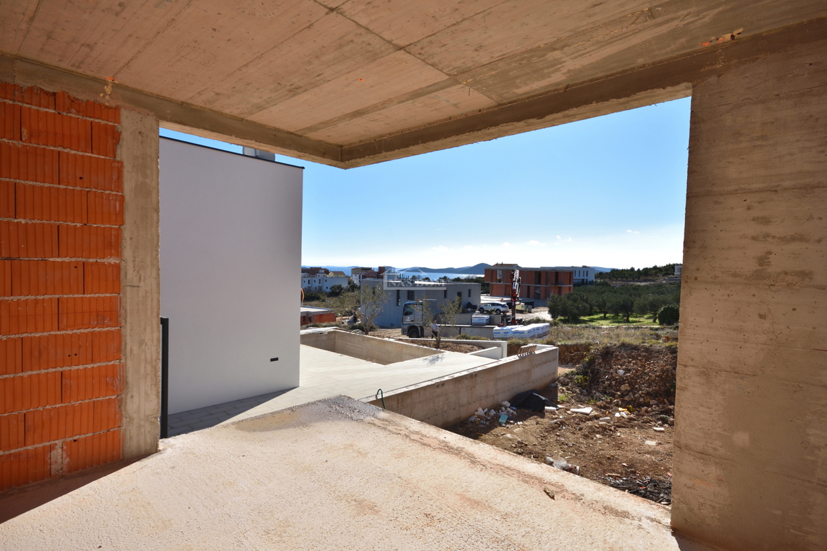 Vodice - Lussuosa casa bifamiliare S2 con vista panoramica sul mare