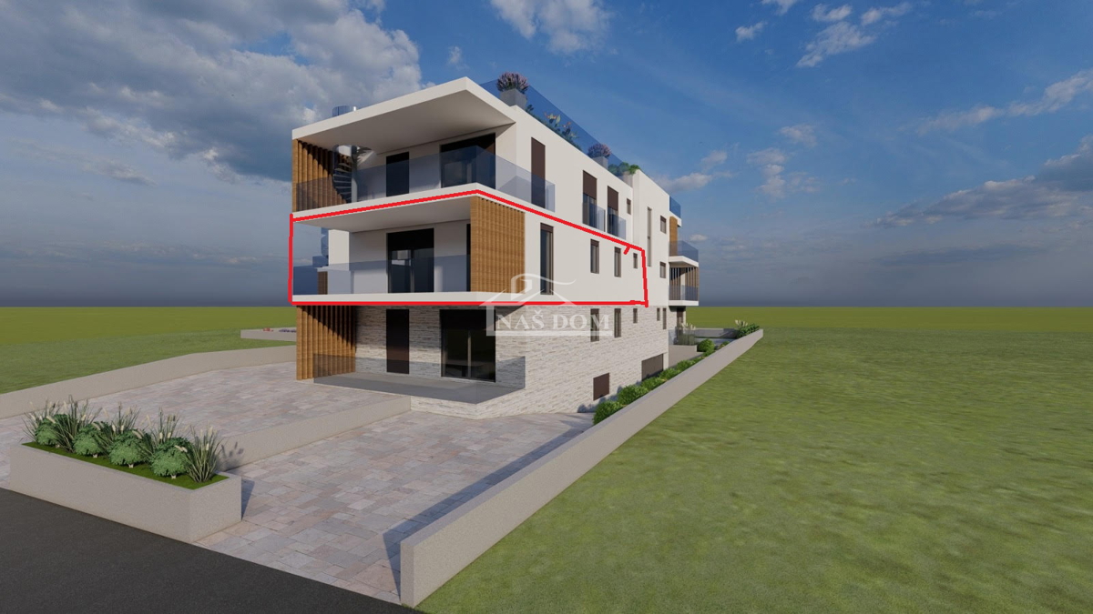 Vodice - bilocale a 50 m dal mare