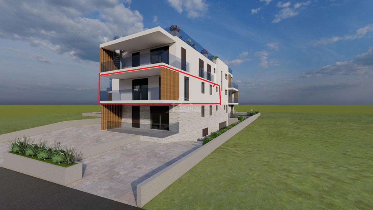 Vodice - bilocale a 50 m dal mare