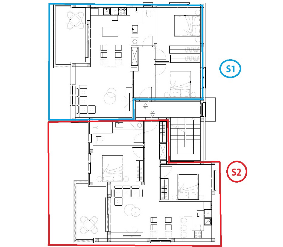 Brodarica - Appartamento A2 al piano terra con giardino, nuova costruzione