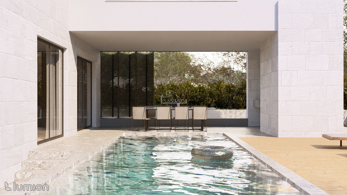 Villa esclusiva smart con piscina, centro benessere, garage e vista mare – Vodice