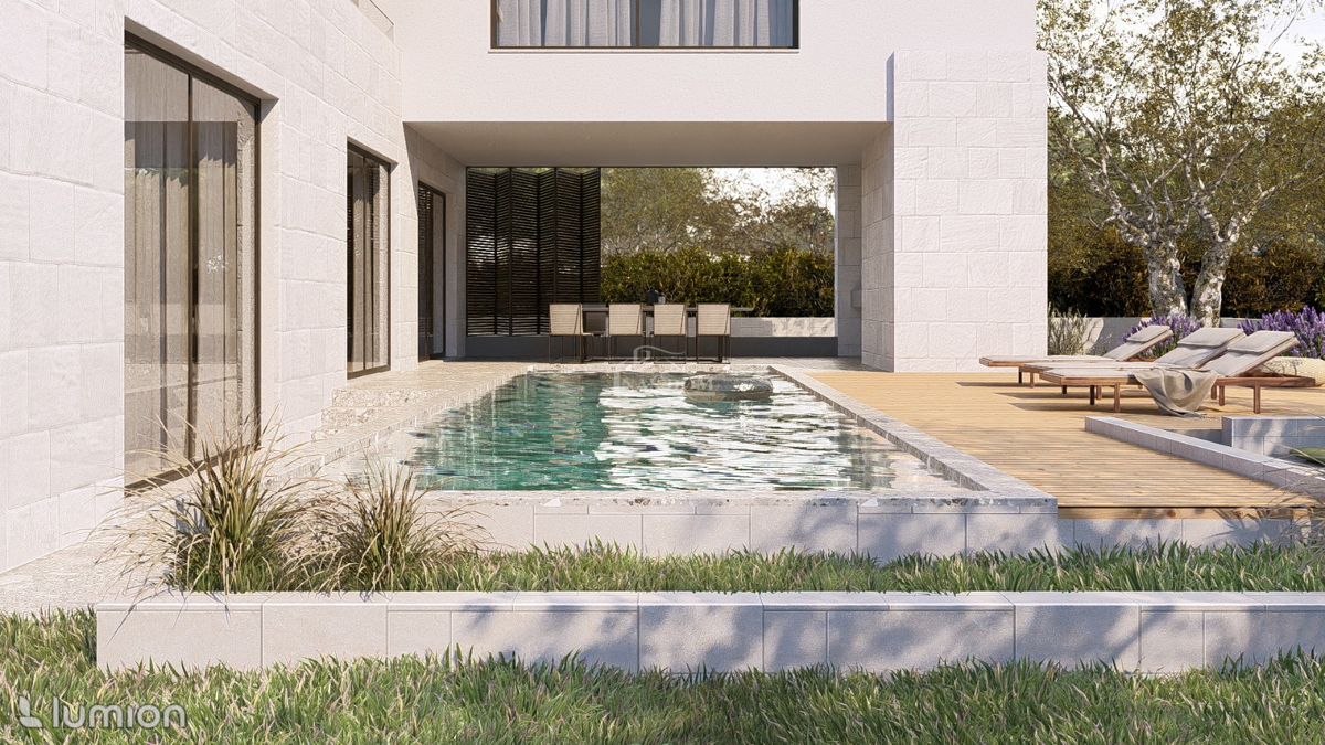 Villa esclusiva smart con piscina, centro benessere, garage e vista mare – Vodice