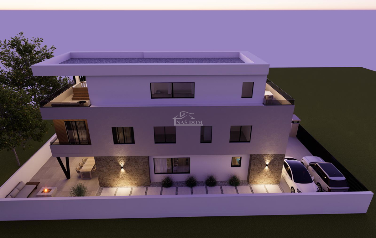 Vodice - Appartamento di lusso su due piani S2, posizione tranquilla