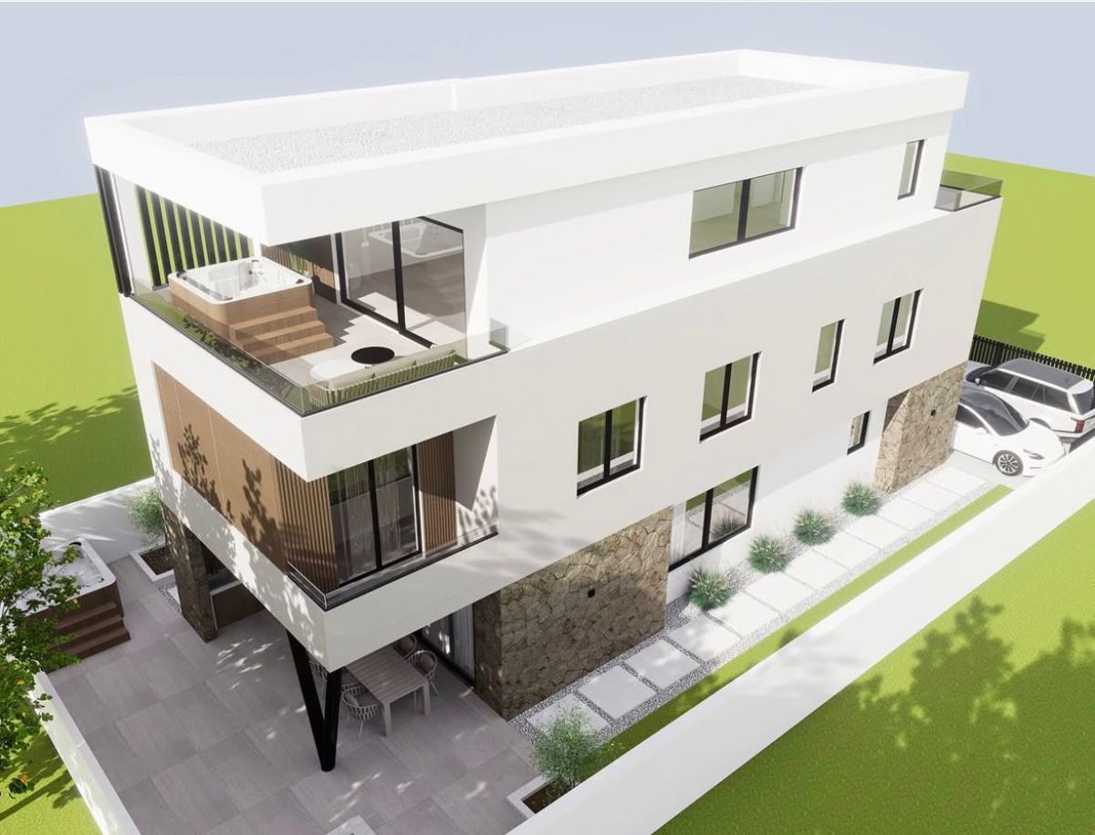 Vodice - Lussuoso appartamento duplex S2, arredato