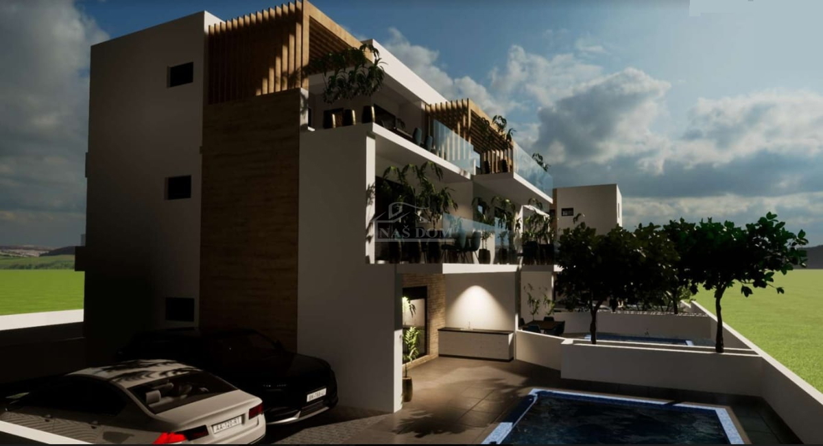 TRIBUNJ - **NUOVA COSTRUZIONE** Casa S1 con vista mare, a 300 m dalla spiaggia