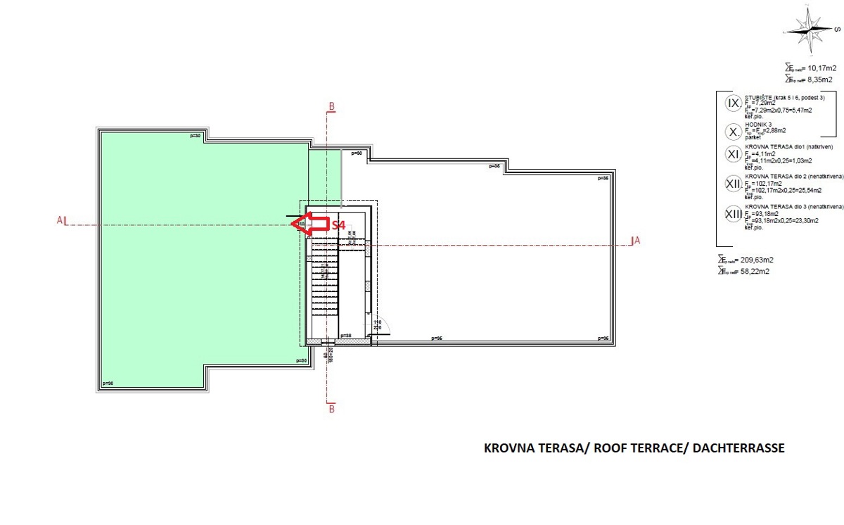 Vodice - **NUOVA COSTRUZIONE** appartamenti con vista mare, a 400 m dalla spiaggia