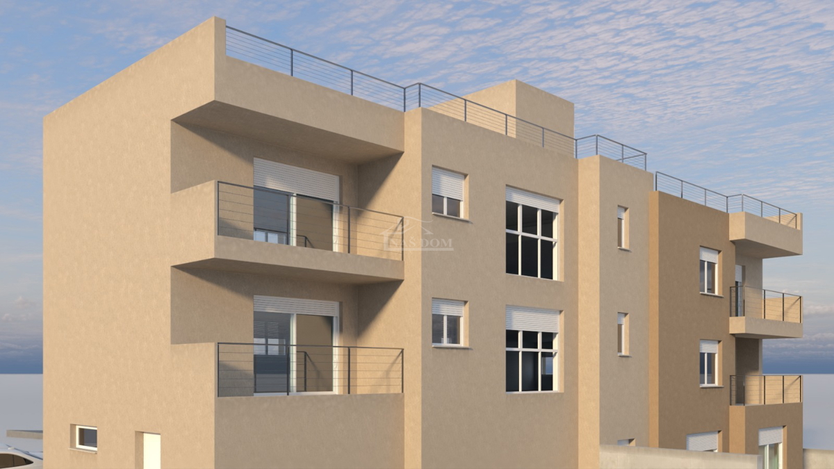 Vodice - **NUOVA COSTRUZIONE** appartamenti con vista mare, a 400 m dalla spiaggia