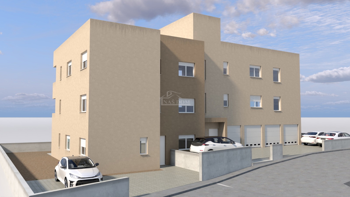 Vodice - **NUOVA COSTRUZIONE** appartamenti con vista mare, a 400 m dalla spiaggia