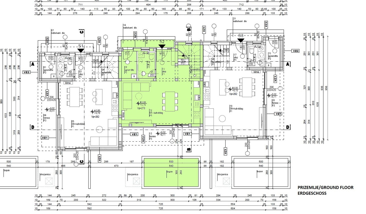 Srima, Vodice - Appartamento S2 con terrazza sul tetto in edificio di nuova costruzione