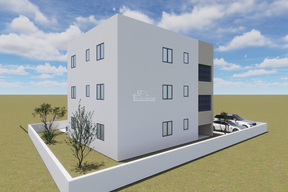 Vodice, PREVENDITA, NUOVA COSTRUZIONE - S1 Piano terra con giardino e piscina