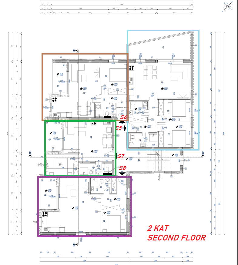 Vodice - **NUOVA COSTRUZIONE** Appartamenti con vista mare