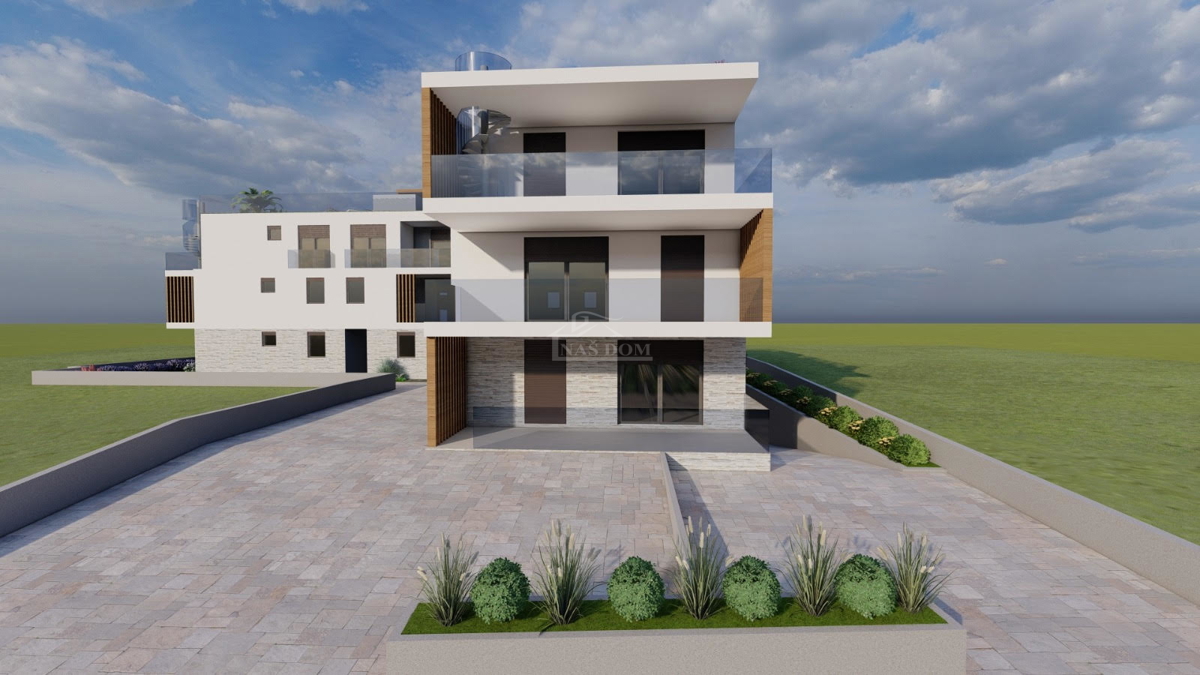 Vodice - Appartamento S2 con garage, a soli 50 m dalla spiaggia