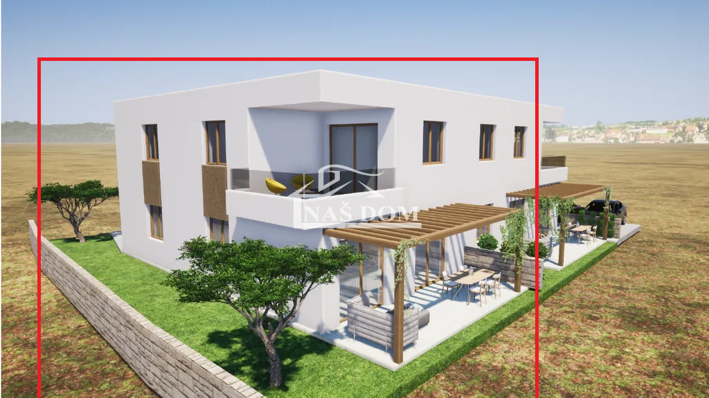 Vodice - occasione, appartamento su due livelli con giardino