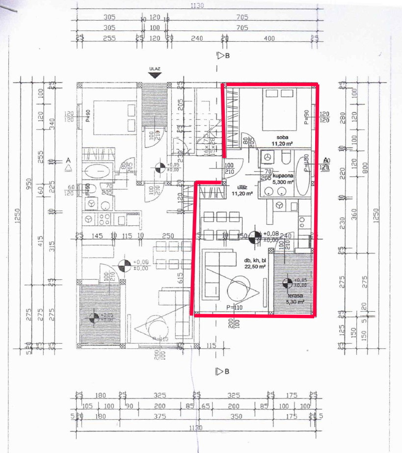 Zadar, Diklo - arredato appartamento al piano terra