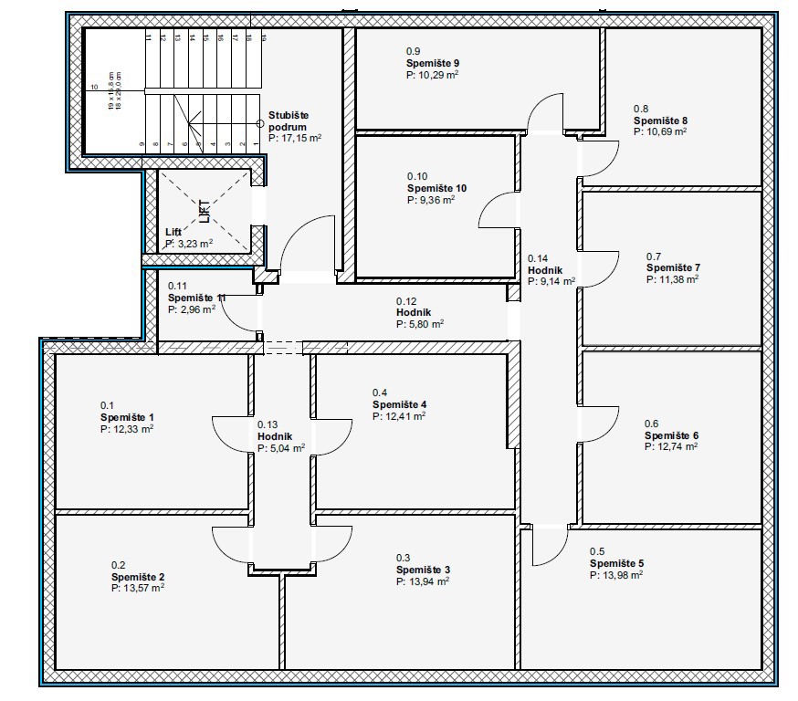 Vodice - Appartamento di lusso S9 con due camere da letto, ascensore, vista mare, secondo piano
