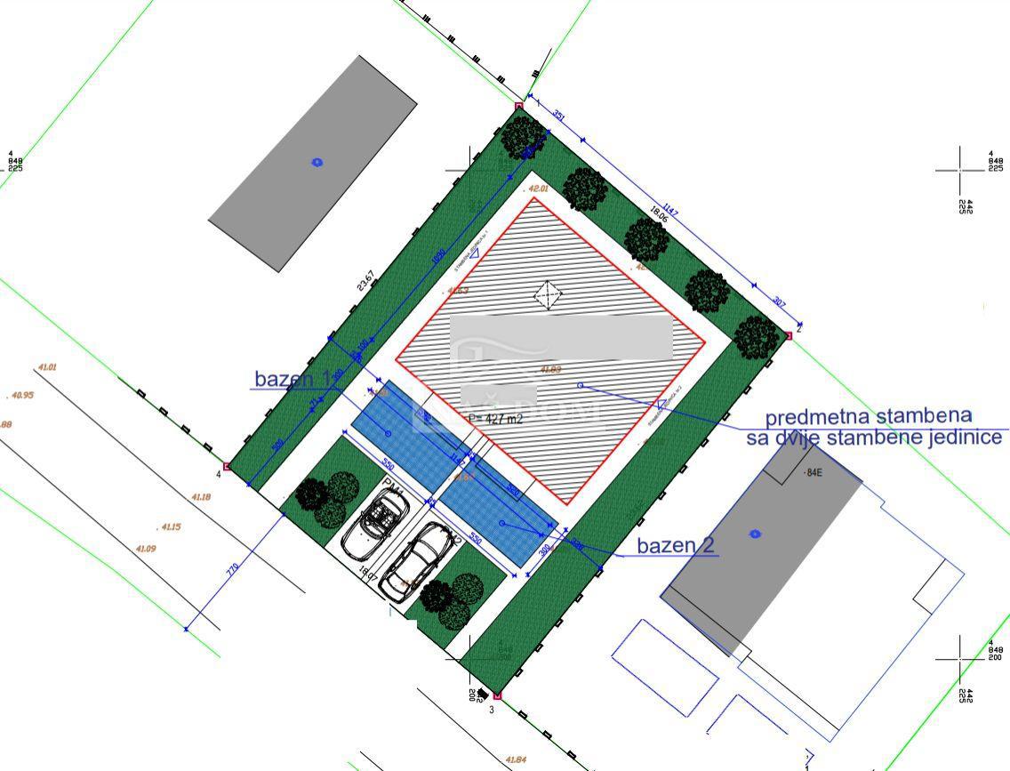 Vodice - **NUOVA COSTRUZIONE** S2 casa con piscina in posizione tranquilla