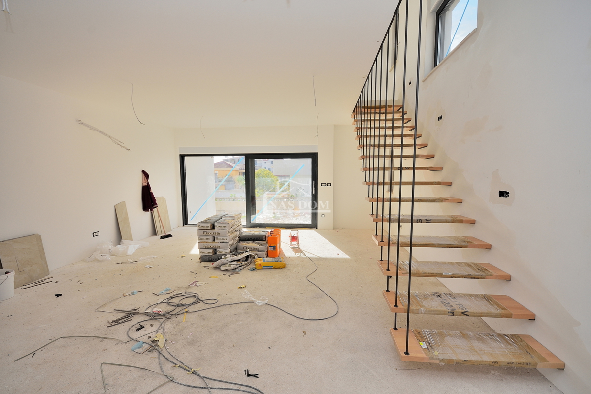 Vodice-*NEW BUILD* S2 semi-detached house 550m from the beach