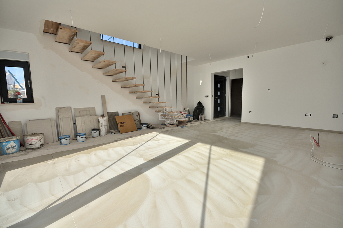 Vodice-*NEW BUILD* S2 semi-detached house 550m from the beach