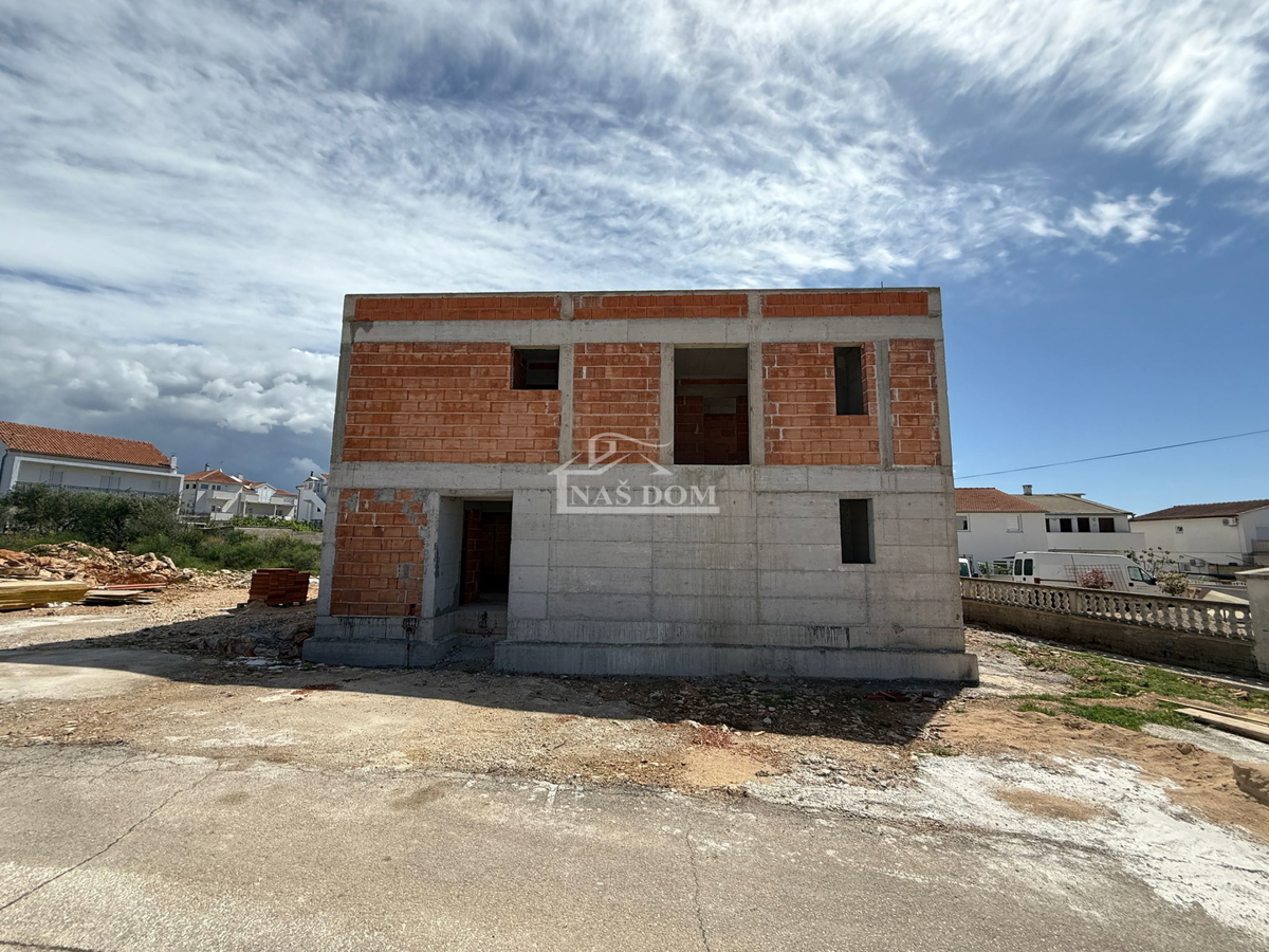 Vodice-*NEW BUILD* S2 semi-detached house 550m from the beach