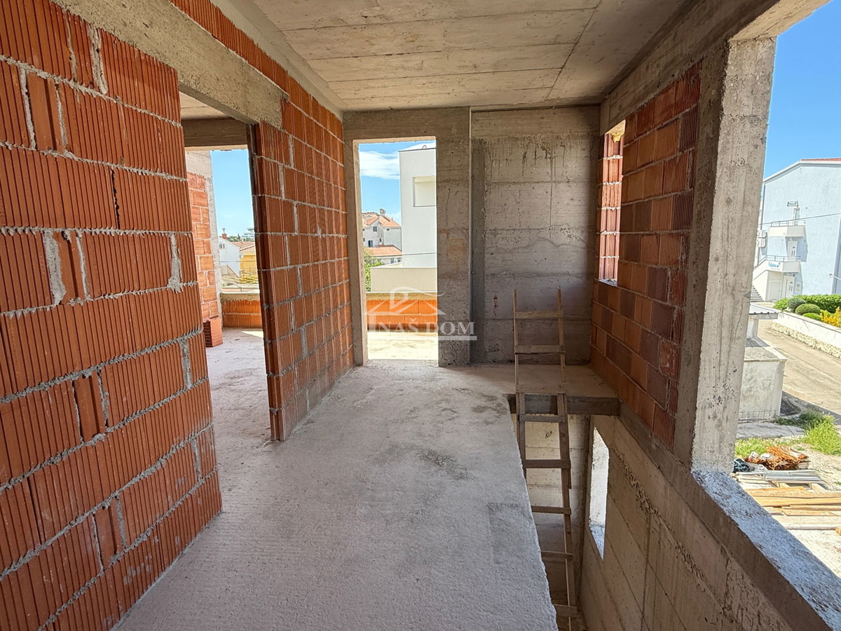 Vodice-*NEW BUILD* S2 semi-detached house 550m from the beach