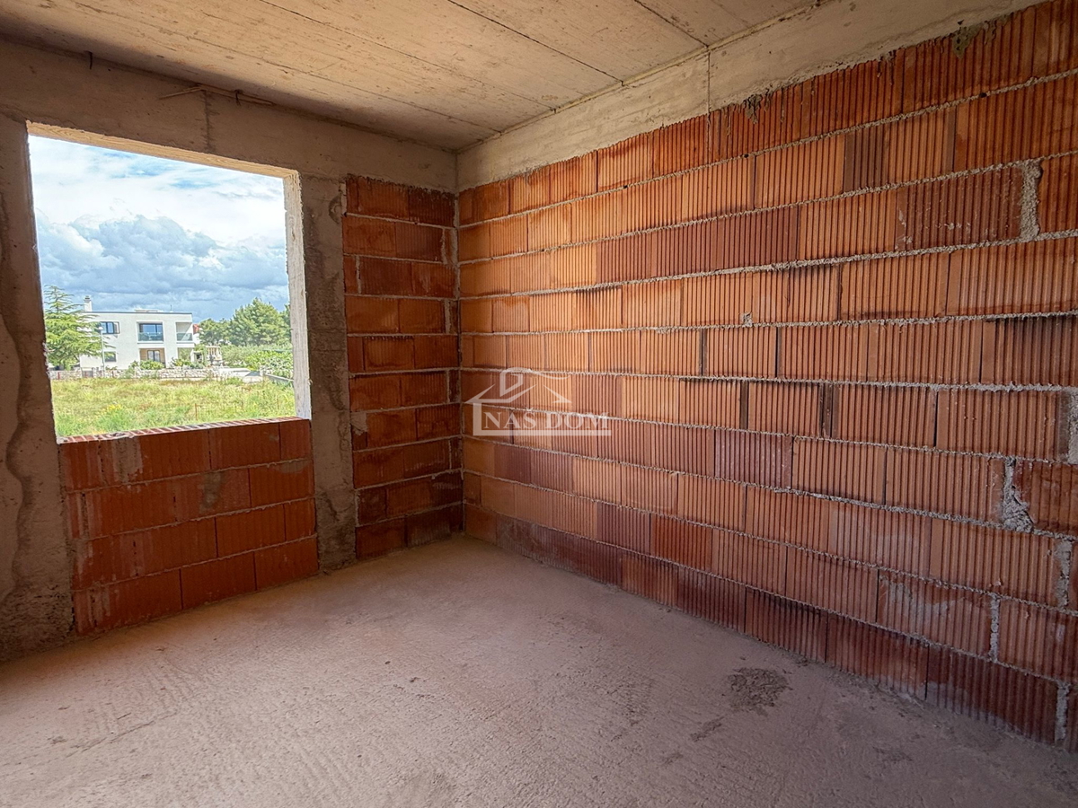 Vodice-*NEW BUILD* S2 semi-detached house 550m from the beach