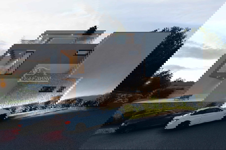 Vodice - **NUOVA COSTRUZIONE** Casa S2 con piscina, terrazza sul tetto, vista mare