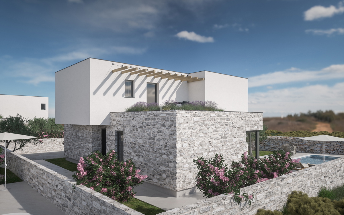 Zaton - **NUOVA COSTRUZIONE** villa moderna di lusso con piscina
