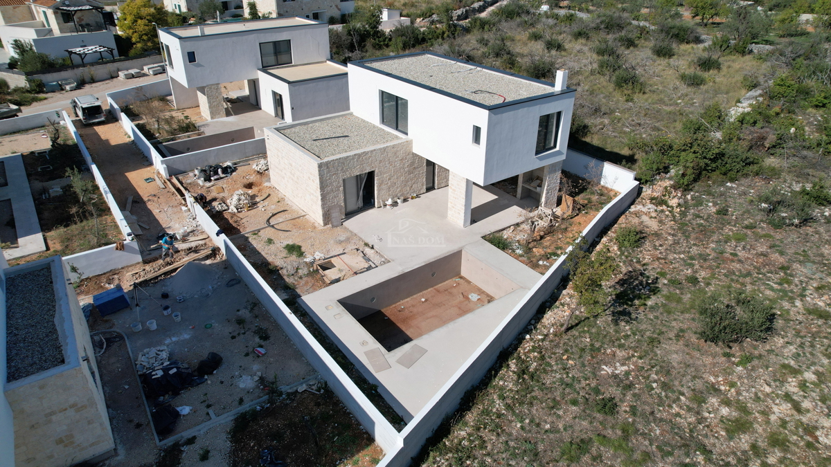 Zaton - **NUOVA COSTRUZIONE** villa moderna di lusso con piscina