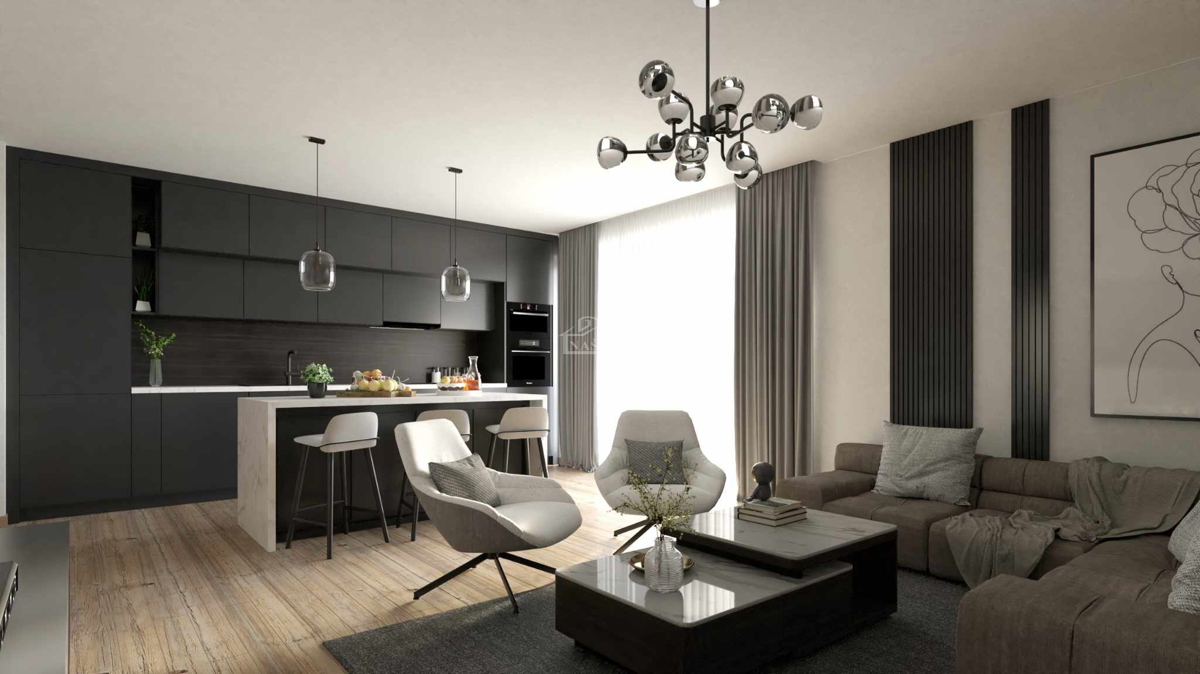 Vodice - terreno con progetto per edificio con 4 appartamenti