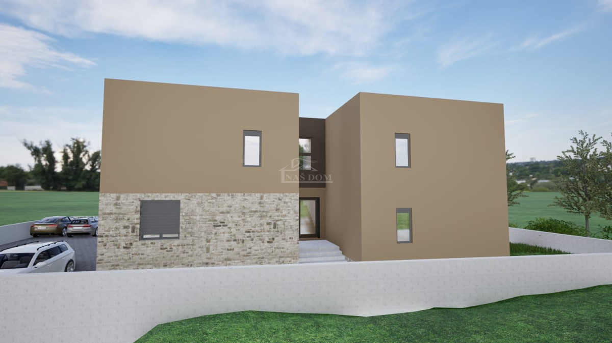 Vodice - NUOVA COSTRUZIONE - Appartamento S4 con due camere da letto al primo piano