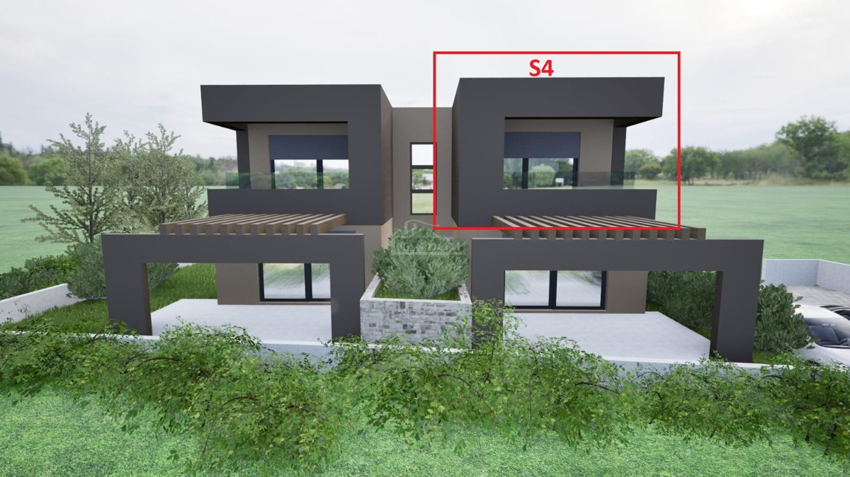 Vodice - NUOVA COSTRUZIONE - Appartamento S4 con due camere da letto al primo piano