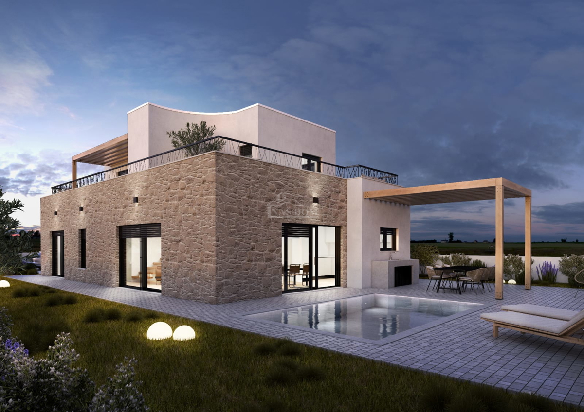VODICE - Villa moderna con piscina - NUOVA COSTRUZIONE