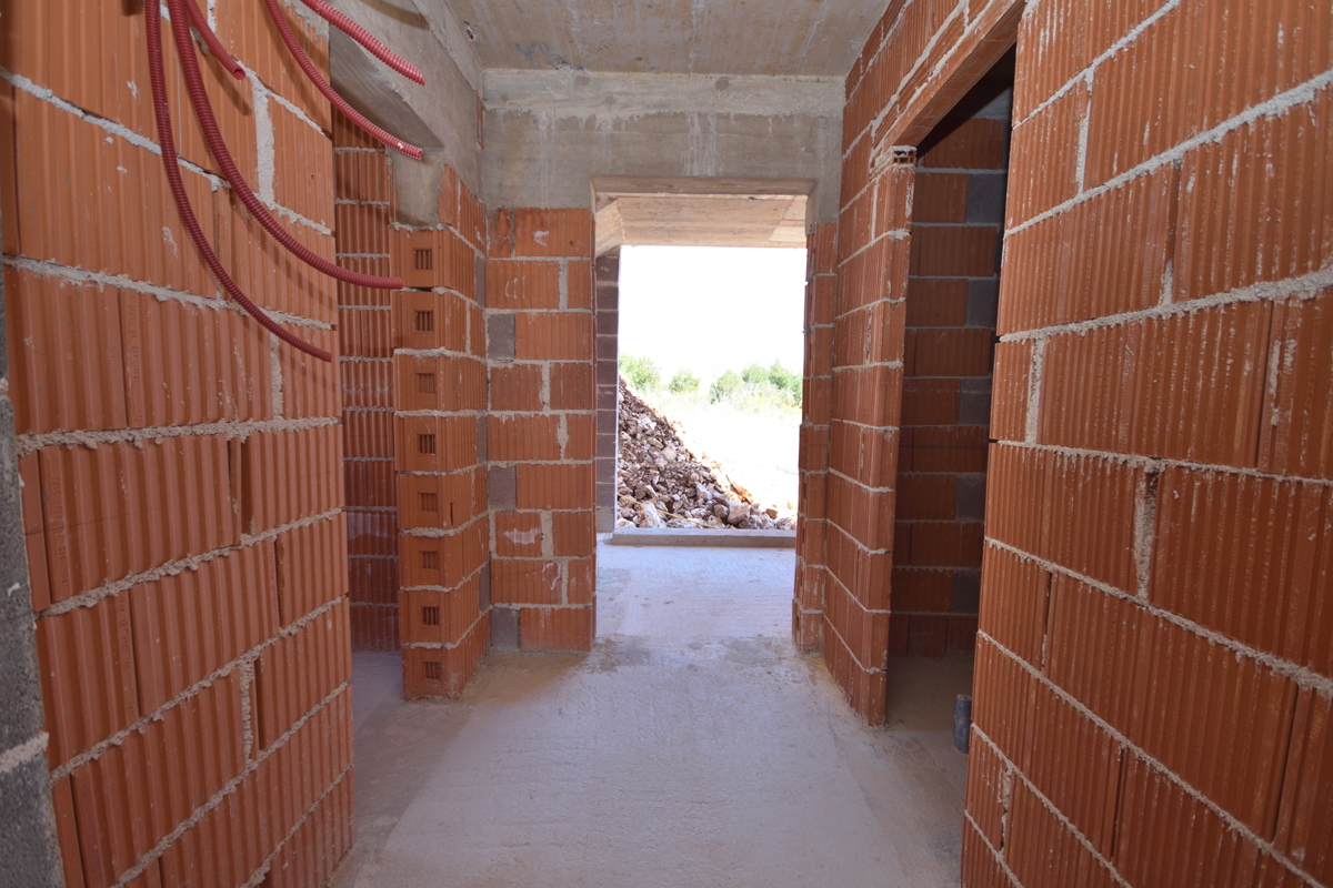 Vodice - Appartamento di lusso S1 con giardino in posizione tranquilla, nuova costruzione