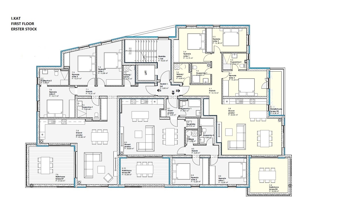 Vodice - **NUOVA COSTRUZIONE** appartamenti con vista mare