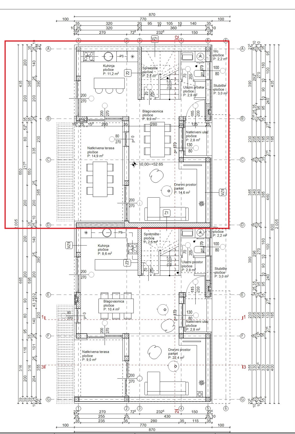Vodice - casa S1 con piscina