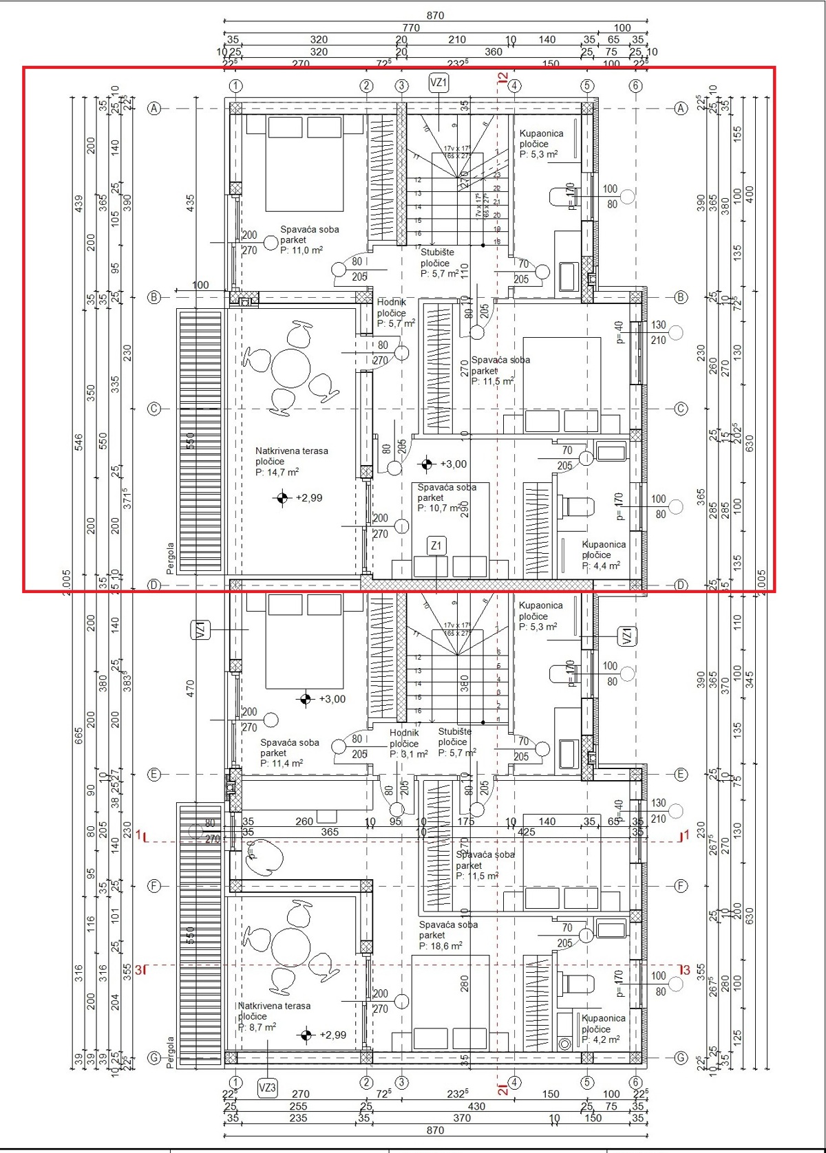 Vodice - casa S1 con piscina