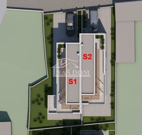 Tribunj ** Nuova costruzione** S1 casa doppia con terrazza sul tetto, 400 m dalla spiaggia