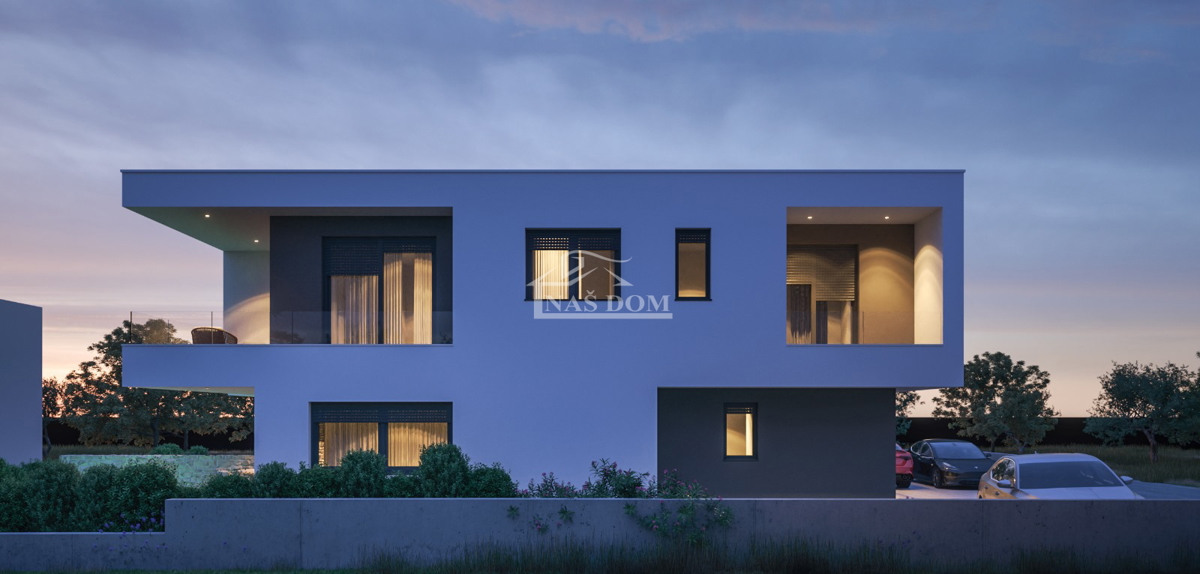 Vodice - Lussuosa casa bifamiliare S2 in posizione tranquilla - nuova costruzione