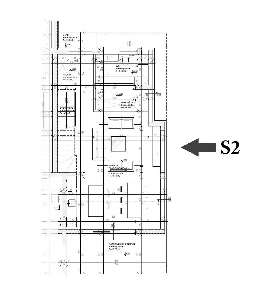 Vodice - Lussuosa casa bifamiliare S2 in posizione tranquilla - nuova costruzione