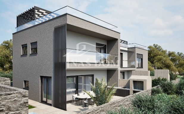 Vodice - Casa a schiera V3 in posizione tranquilla