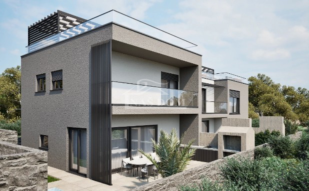 Vodice - Casa a schiera V3 in posizione tranquilla